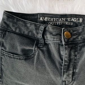 DARK GREY AMERICAN EAGLE JEANS